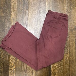 Anthropologie Pilcro Cotton Pants